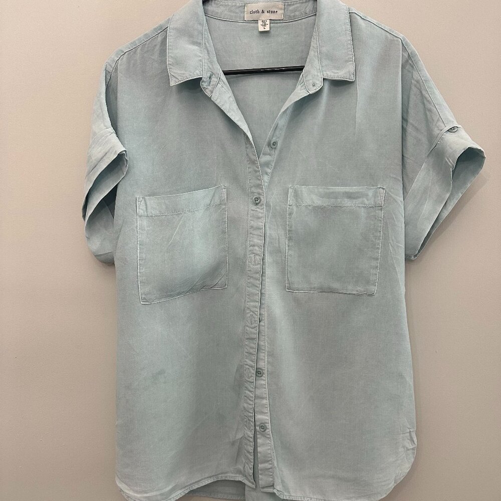 Cloth and Stone Short Sleeve Button Down